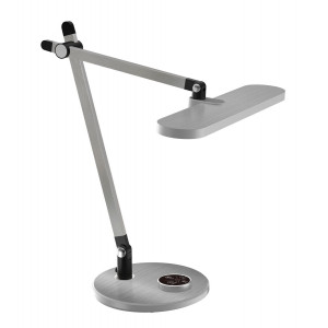 Лампа настільна світлодіодна гнучка Sirius BL-1892 срібна