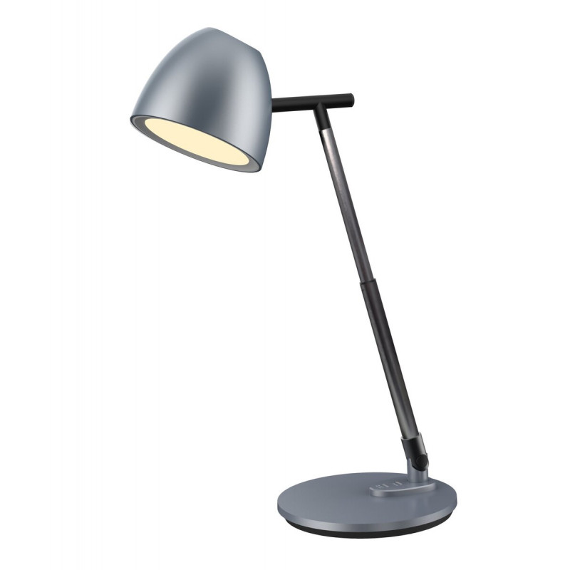 Лампа настільна світлодіодна для школяра Sirius BL-1528 металевий сірий