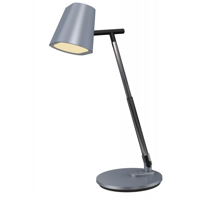 Лампа настільна світлодіодна Sirius BL-1527 металевий сірий