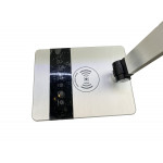 Лампа настільна світлодіодна гнучка Sirius BL-1105-C срібна