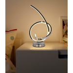 Настільний світлодіодний світильник TD2002, Хром