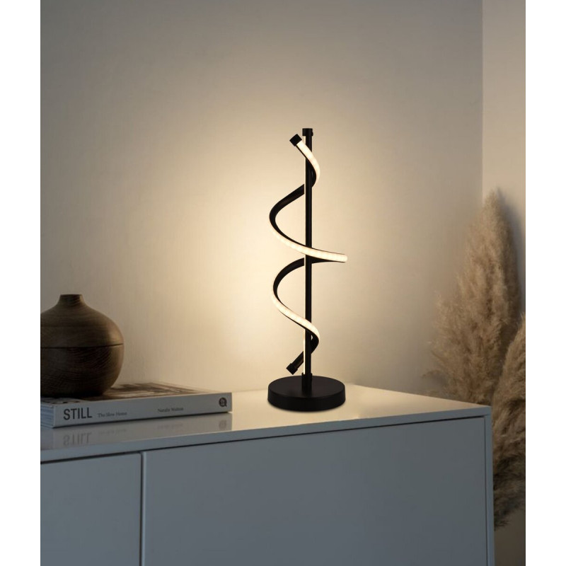 Настільна лампа світлодіодна TD2014 BK 12W чорна