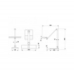 Лампа настільна світлодіодна гнучка Sirius BL-1105-C чорна