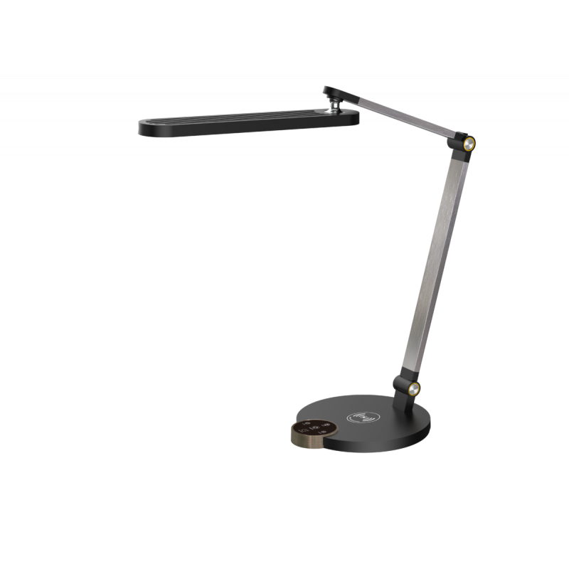 Лампа настільна світлодіодна гнучка Sirius BL-1131-C матовий чорний