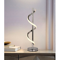 Настільний світлодіодний світильник TD2014, Хром