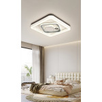 Світлодіодна пристельова люстра VALESO 2H-006, Білий+Чорний