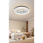 Світлодіодна пристельова люстра VALESO 2H-004, Білий+Чорний