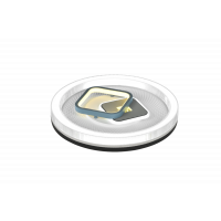 Світлодіодна пристельова люстра 2H-005, Білий+Чорний