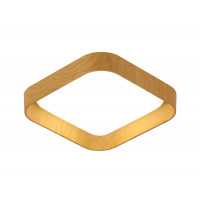 Світильник стельовий світлодіодний VALESO 2932/1, LED 32W, квадрат, Дерево