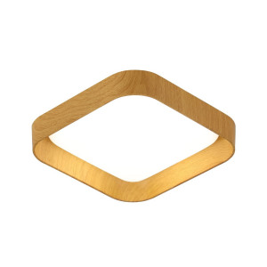 Світильник стельовий світлодіодний VALESO 2932/1, LED 32W, квадрат, Дерево