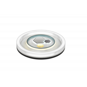 Світлодіодна пристельова люстра VALESO 2H-004, Білий+Чорний