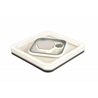 Світлодіодна пристельова люстра VALESO 2H-006, Білий+Чорний