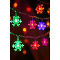 Гірлянда новорічна Sirius PL 2907MC-SN20A гірлянда-сніжинка