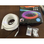 5v-RGB світлодіодна плетена стрічка (5м250LED)