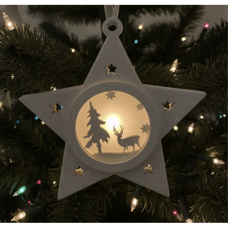 Новорічний декор на ялинку Sirius RHHY 1836