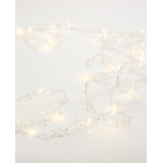 Гірлянда новорічна Міні-LED VALESO Кристал Сріблястий провід Тепле світло LKS8902