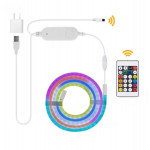 5v-RGB світлодіодна плетена стрічка (5м250LED)