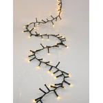 Гірлянда Новорічна світлодіодна «Феєрверк» VALESO багаторежимна, 200 LED, 2.3 м, тепле світло, зелений дріт