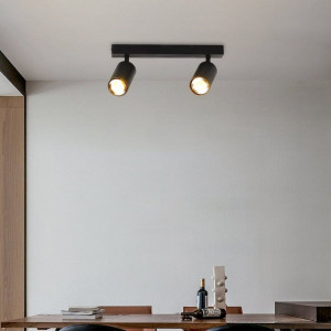 Спот VALESO INN-23192BK чорний на 2 плафони