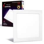 Світильник Sirius LED Вбудований квадратний GT-18F 18W 6500к