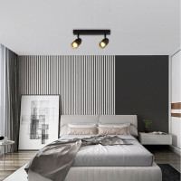 Спот VALESO INN-23051BK чорний на 2 плафони