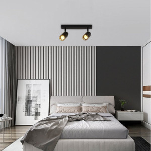 Спот VALESO INN-23051BK чорний на 2 плафони