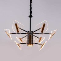 Люстра світлодіодна акрилова Sirius N 3718-6+3 (80W)