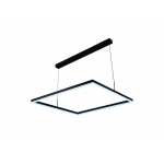 Стельова світлодіодна люстра QQD3063 (Чорний)