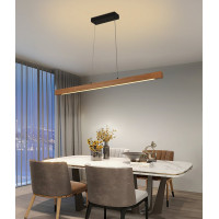 Світлодіодна підвісна люстра MTD129, Колір: Дерево