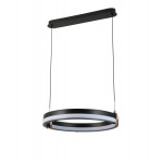 Підвісна LED-люстра G 2919/500D 108W Чорний+Золото