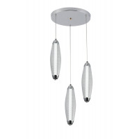 Люстрі підвісна акртилова VALESO G 2667/3P CR 24W