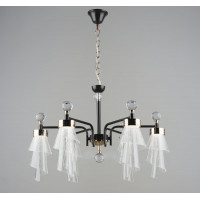 Люстра підвісна класична Sirius B NH6172/6 COFFEE+FGD 72W