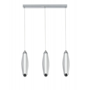 Підвісний світлодіодний світильник G 2667/3L 24W Хром