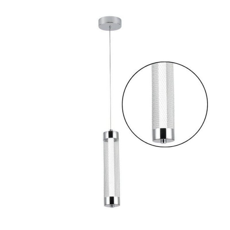 Підвісний світлодіодний світильник G 2664/1P 8W Хром