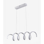 Люстра підвісна світлодіодна Sirius LCD3055 WT біла