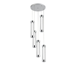 Підвісний світлодіодний світильник G 2664/5P 40W Хром