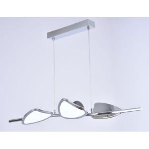 Люстра підвісна світлодіодна пелюстки біла Sirius 2901-4P (64W)