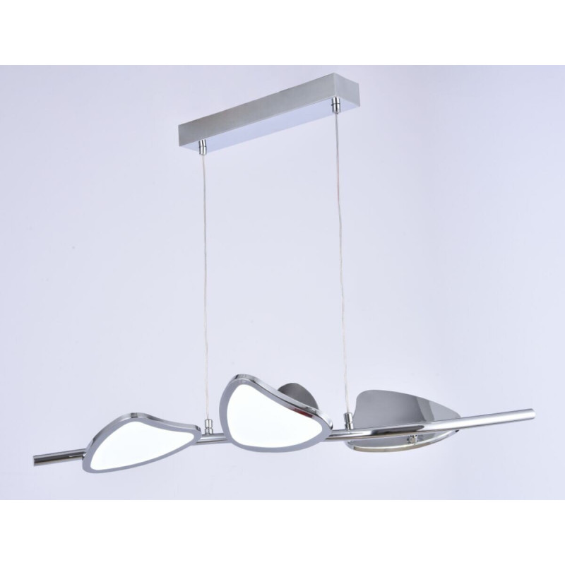 Люстра підвісна світлодіодна пелюстки біла Sirius 2901-4P (64W)