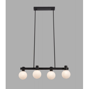 Люстра підвісна регульована VALESO BC84006-4 BK чорна