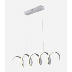 Люстра підвісна світлодіодна Sirius LCD3055 WT біла