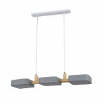 Світлодіодна люстра G 98102/3 GRAY 72W