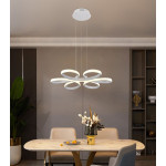 Люстра підвісна світлодіодна Sirius LCD3061 WT біла