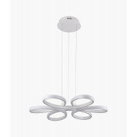 Люстра підвісна світлодіодна Sirius LCD3061 WT біла