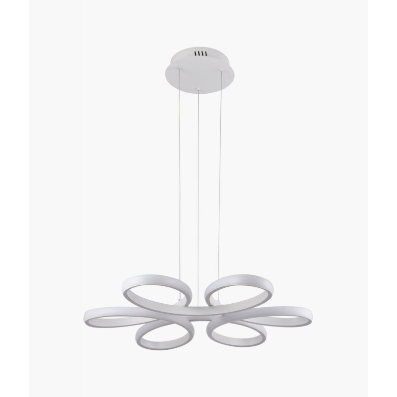 Люстра підвісна світлодіодна Sirius LCD3061 WT біла