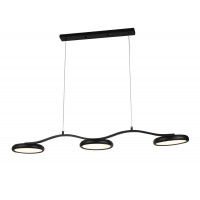 Люстра светодиодная G 92977/3 BK 72W черная