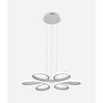Люстра підвісна світлодіодна Sirius LCD3061 WT біла
