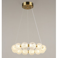 Люстра підвісна світлодіодна VALESO LED 24W Білий Мідь Сталь Акрил YH1438/24W