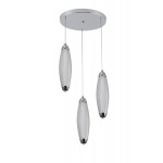 Люстрі підвісна акртилова VALESO G 2667/3P CR 24W