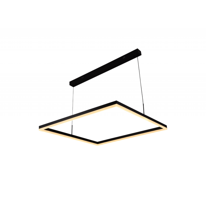 Стельова світлодіодна люстра QQD3063 (Чорний)