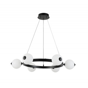 Підвісна LED-люстра G 2916/6 120W Чорний